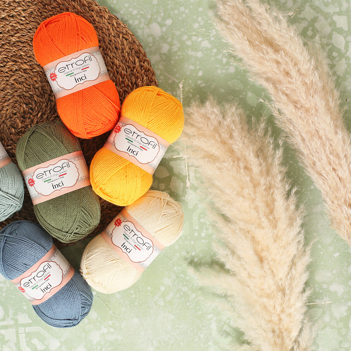 Etrofil İnci Yarn, Mink - 70997