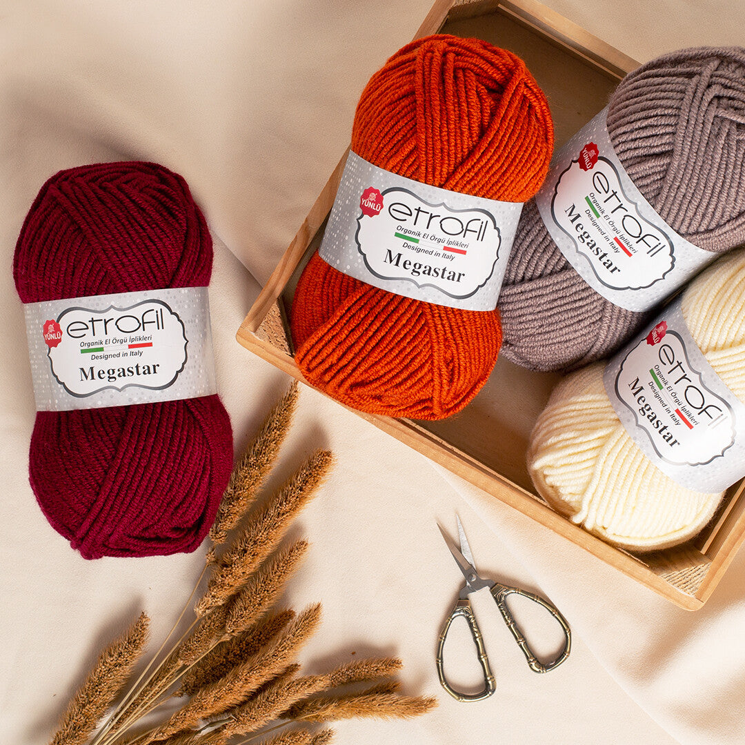 Etrofil Megastar Yarn, Claret - 73143