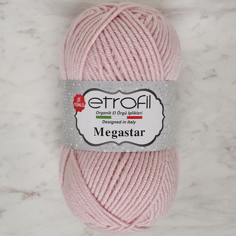 Etrofil Megastar Yarn, Light Pink - 70699