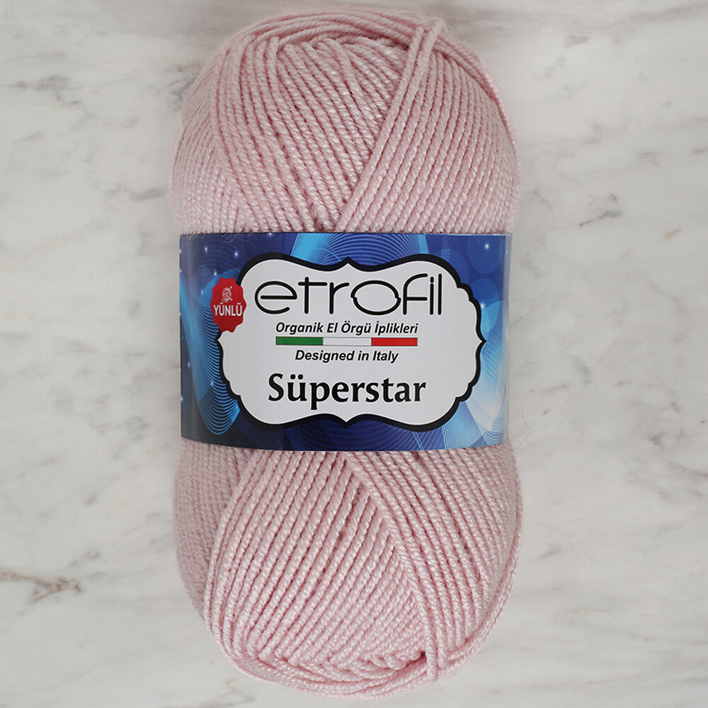 Etrofil Süperstar Yarn, Light Pink - 70699