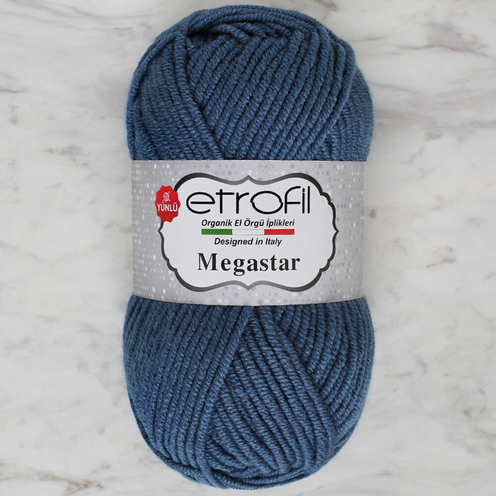 Etrofil Megastar Yarn, Petrol Blue - 75096