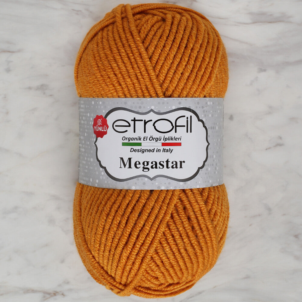 Etrofil Megastar Yarn, Mustard - 72061