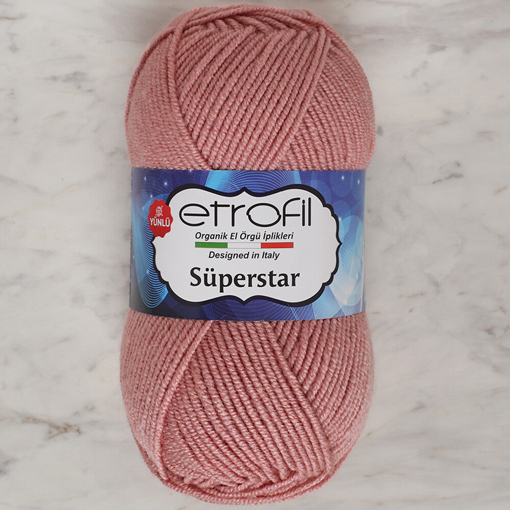 Etrofil Süperstar Yarn, Dusty Pink - 73142