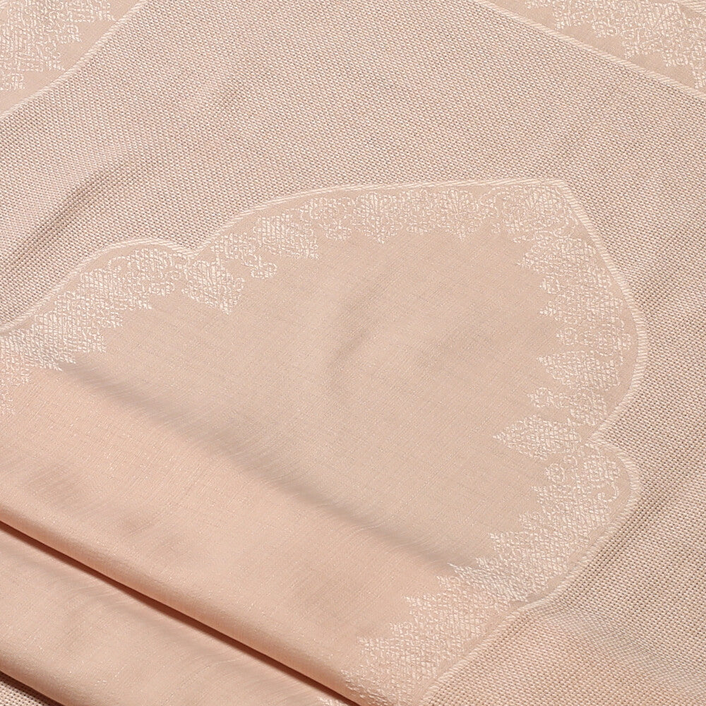 Loren Embroidery Fabric - Powder Pink