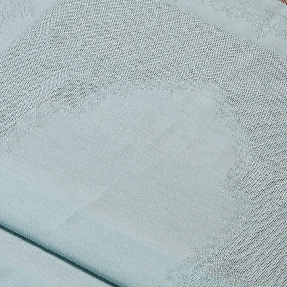 Loren Embroidery Fabric - Light Blue