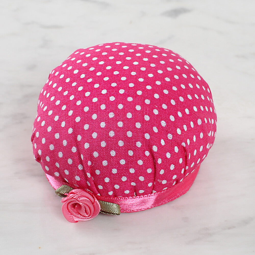 Loren Arm Pincushion, Spotty - Fuchsia