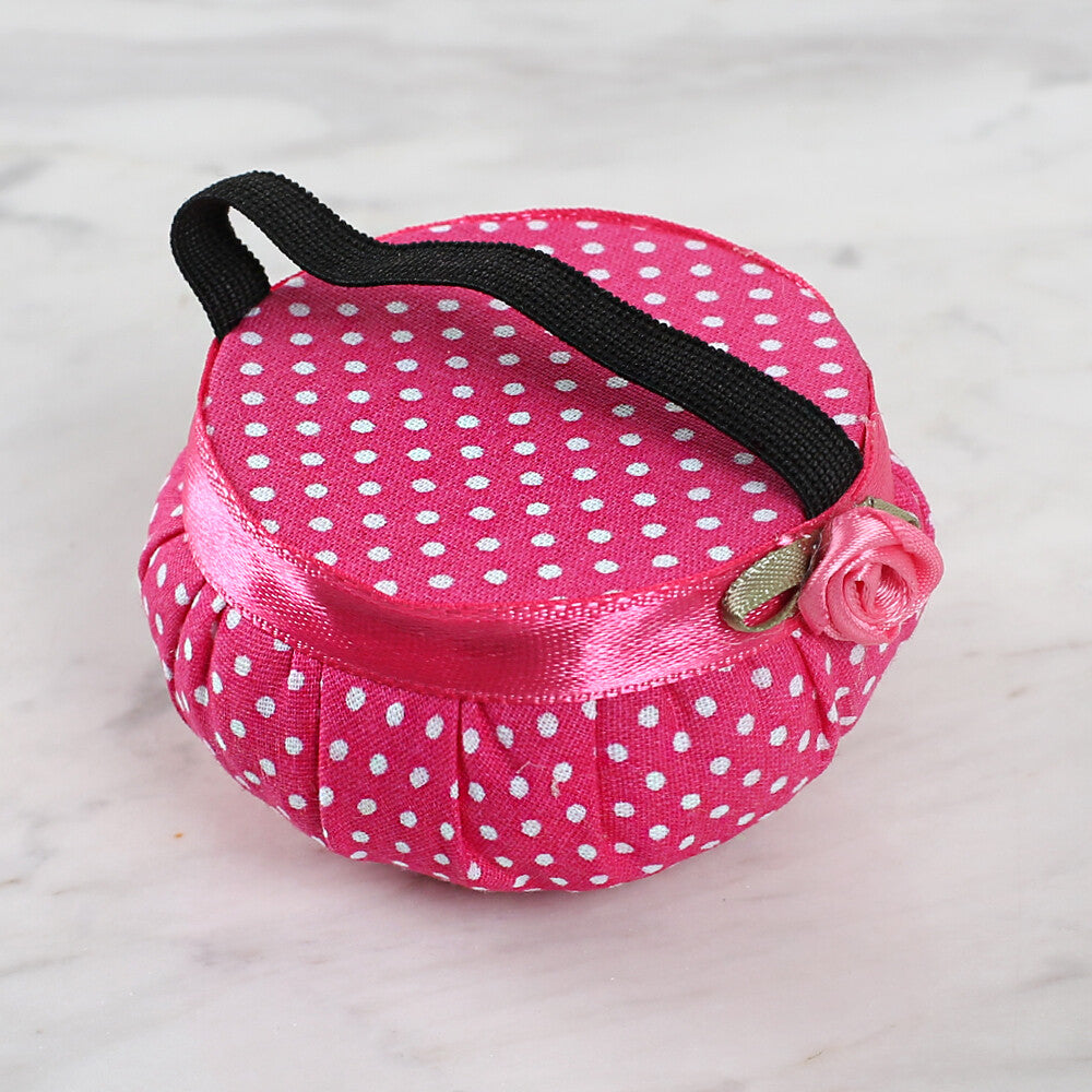 Loren Arm Pincushion, Spotty - Fuchsia