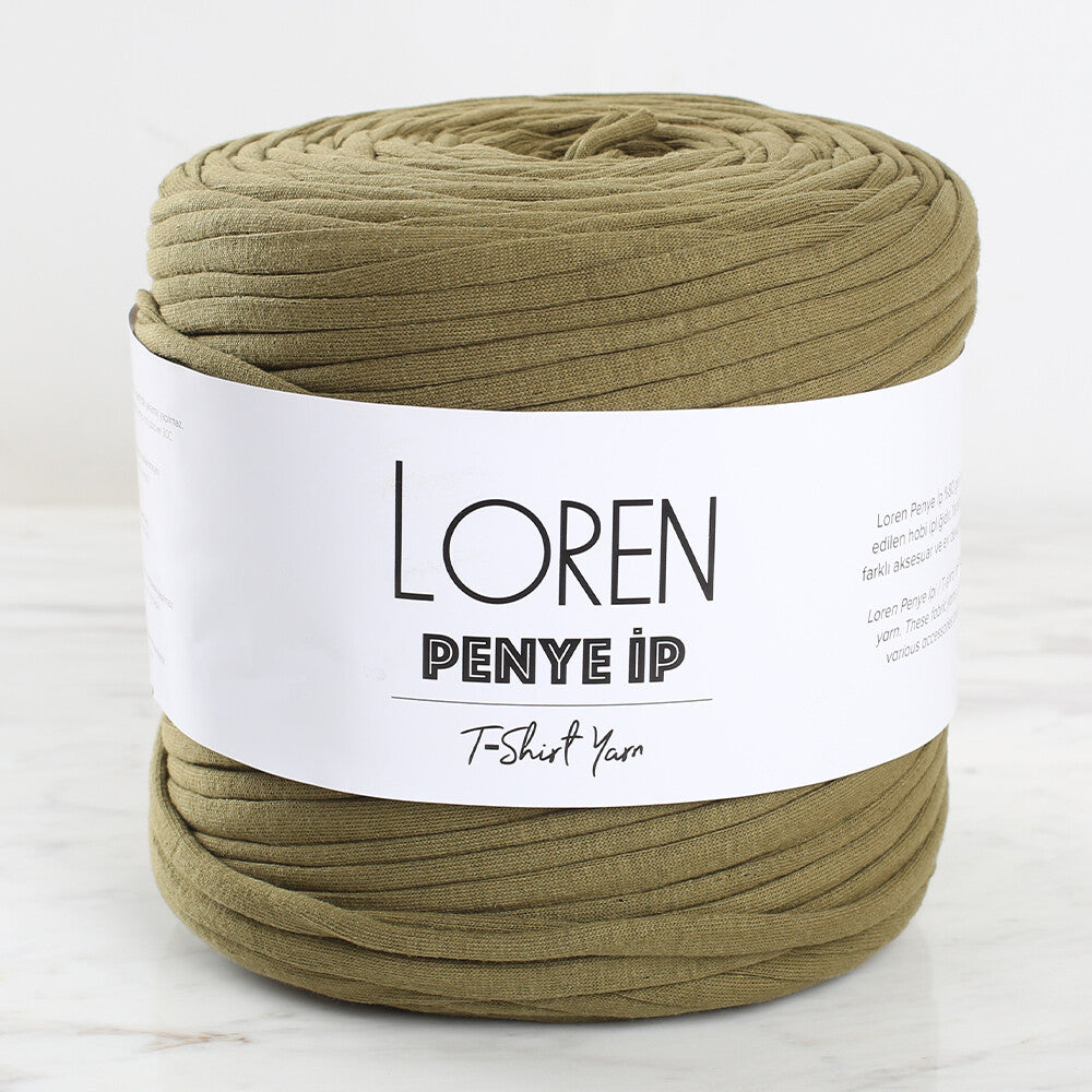 Loren T-shirt Yarn, Green - 39