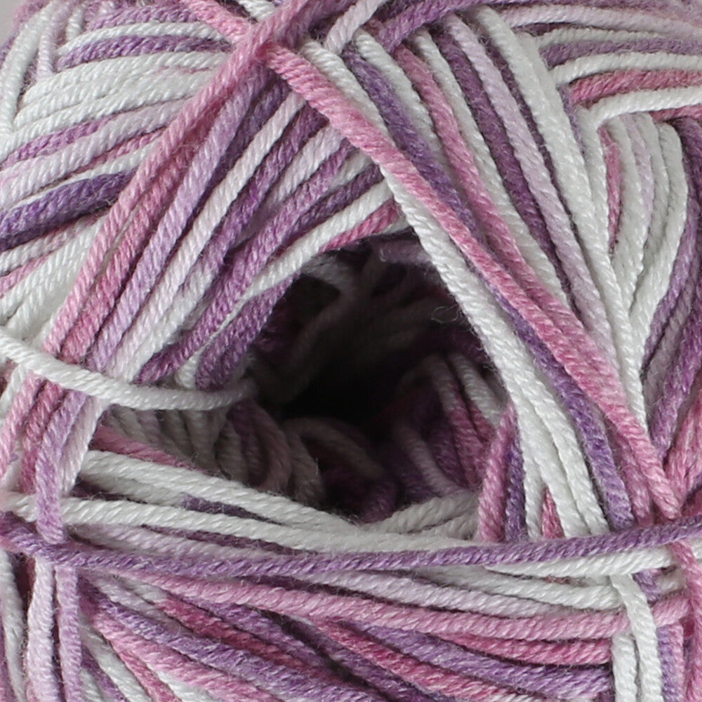 Madame Tricote Paris Madame Cotton Yarn, Variegated - 444