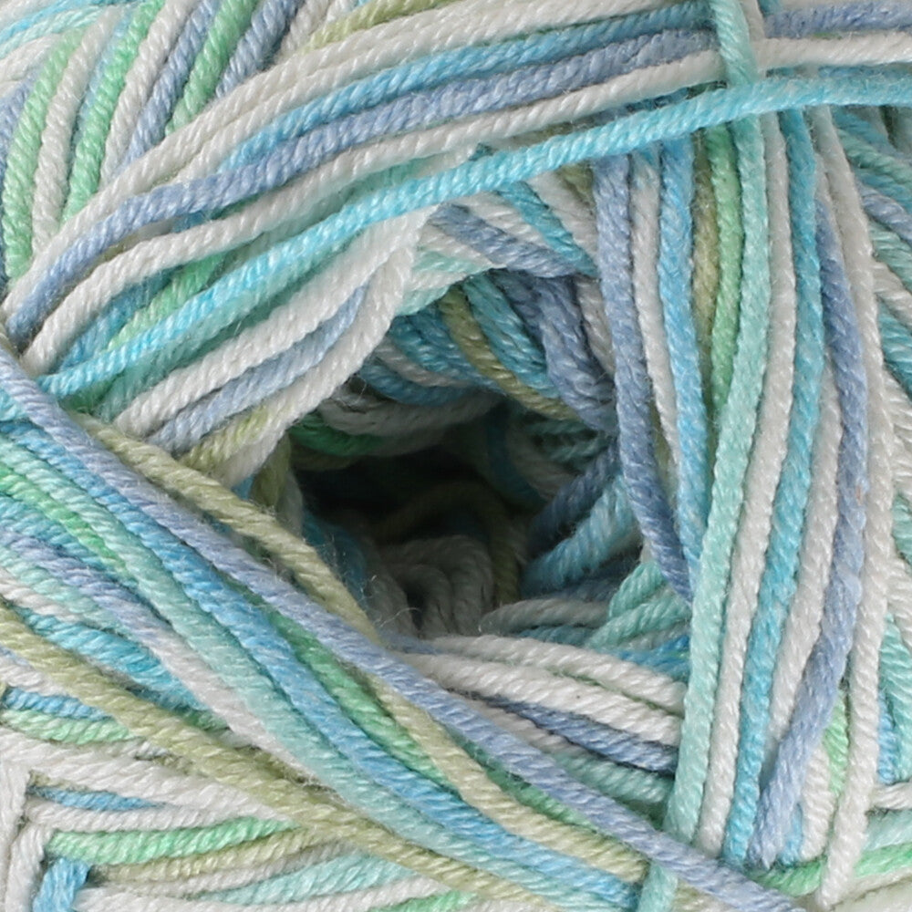 Madame Tricote Paris Madame Cotton Yarn, Variegated - 442