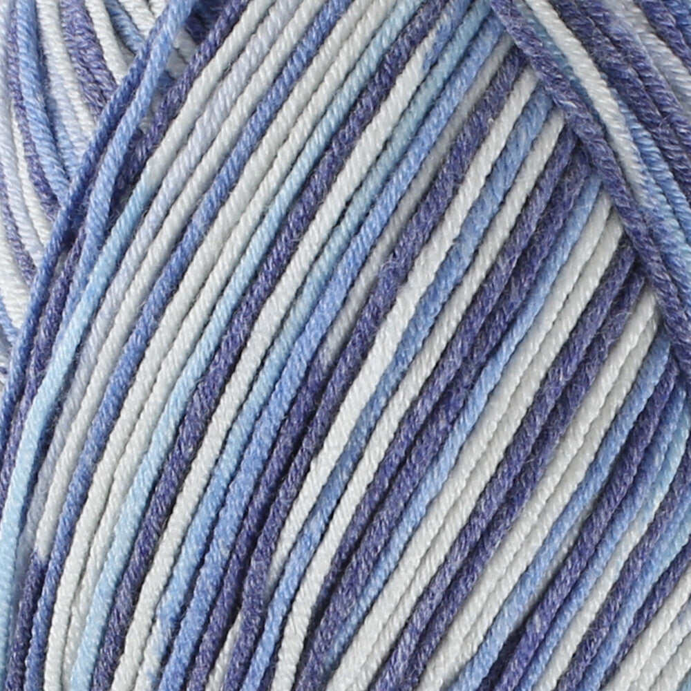 Madame Tricote Paris Madame Cotton Yarn, Variegated - 445