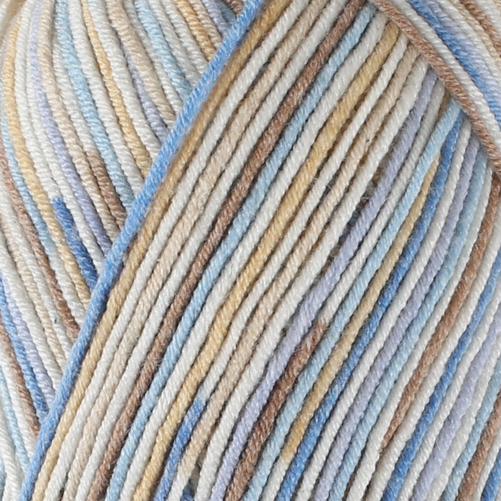 Madame Tricote Paris Madame Cotton Yarn, Variegated - 448