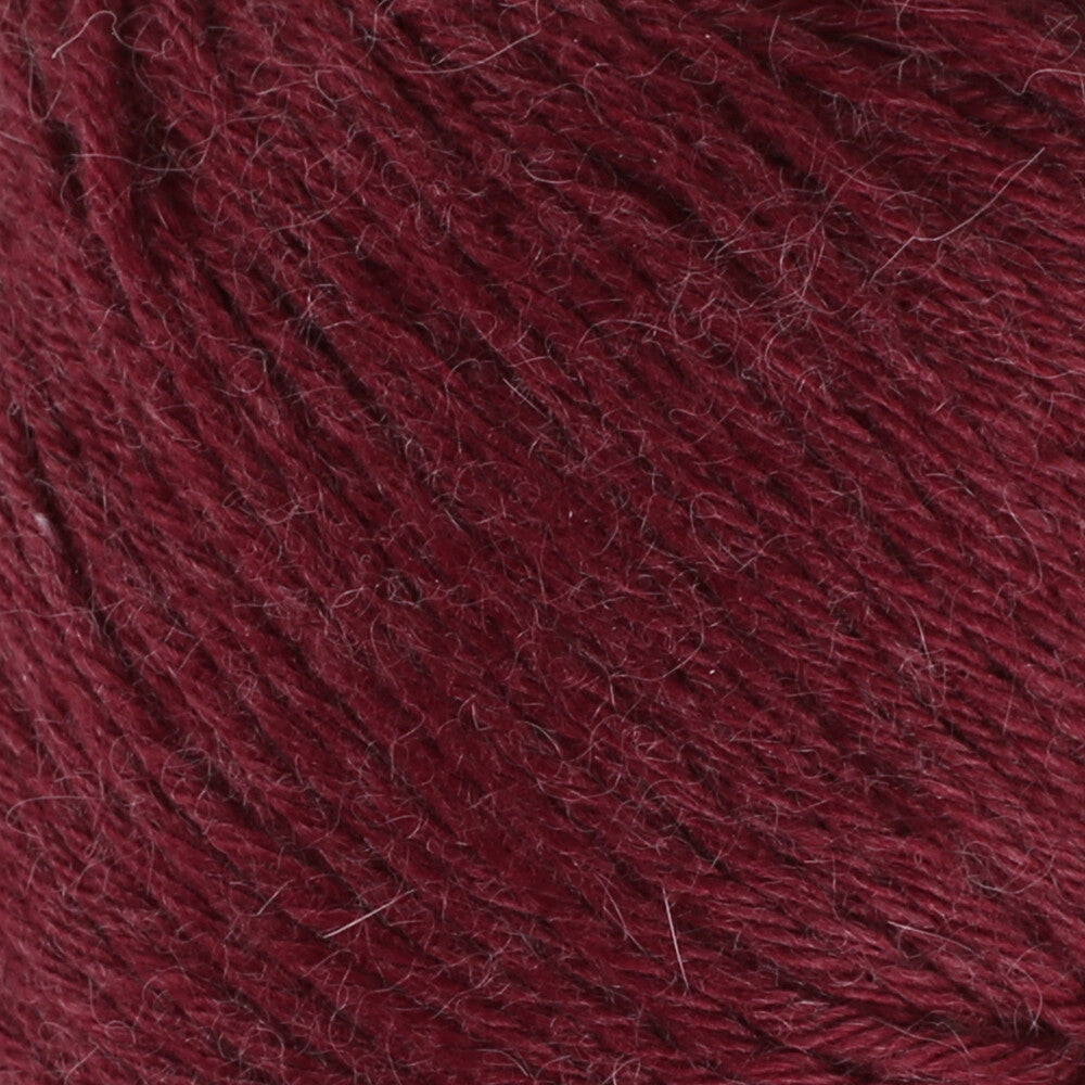 La Mia Angora 50gr Hand Knitting Yarn, Claret - L005