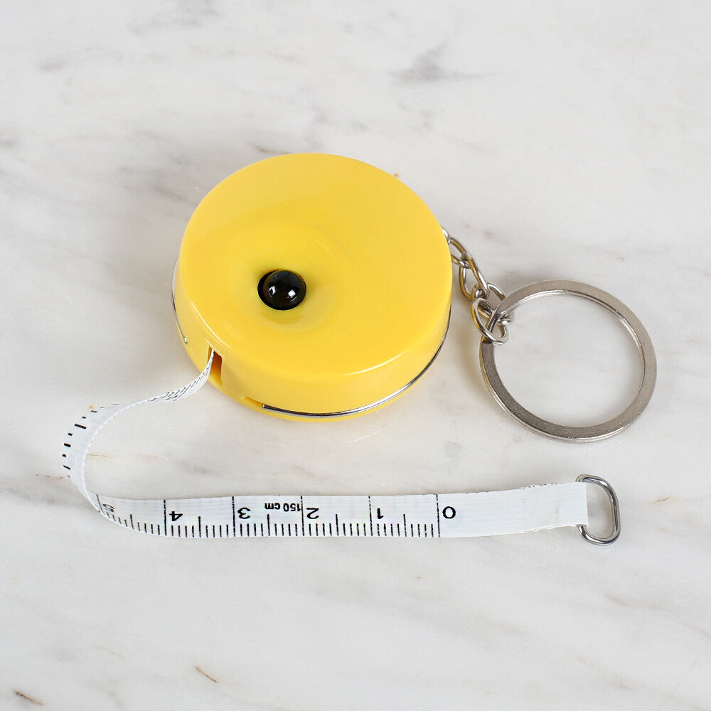 Loren Retractable Tape Measure, Yellow - DJ.253XS