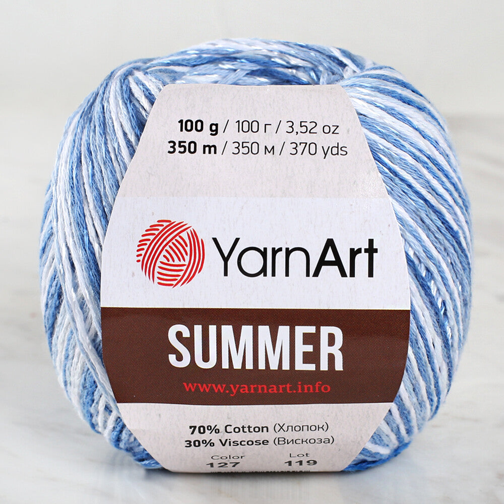 YarnArt Summer Yarn, Variegated - 127