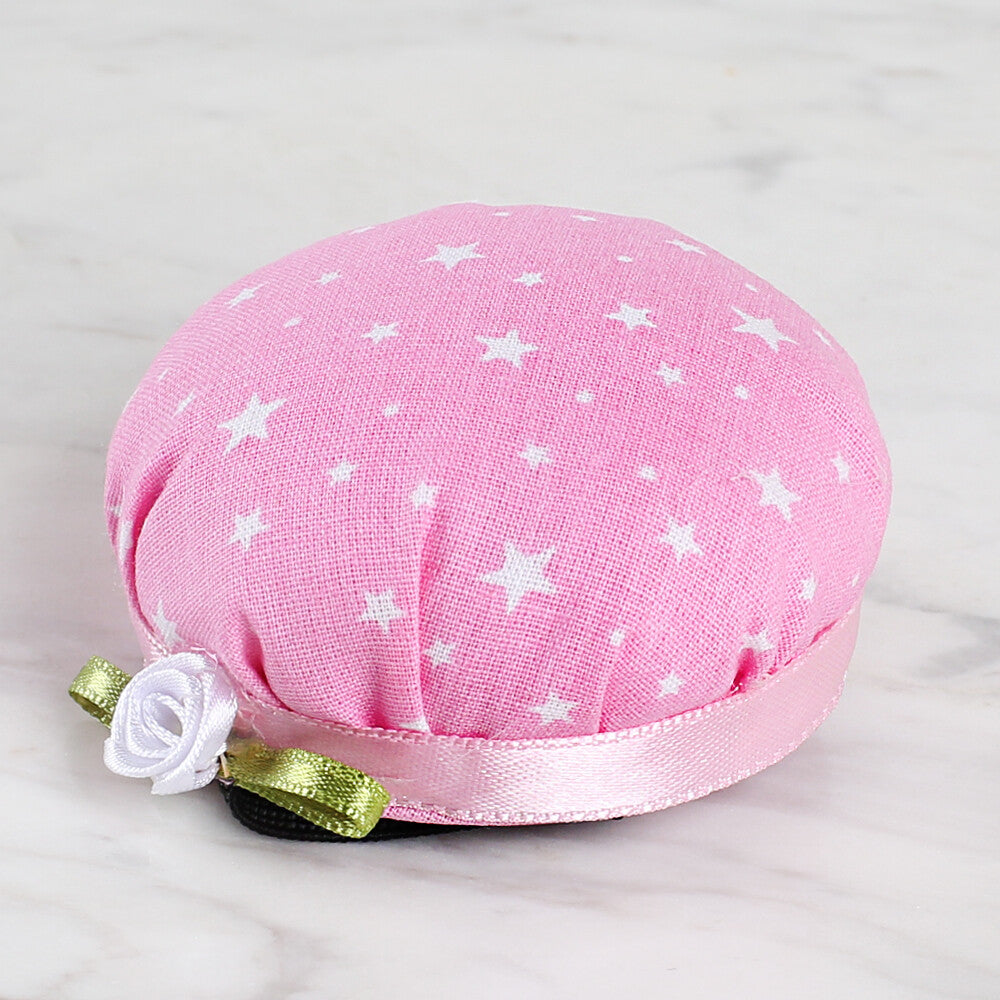 Loren Arm Pincushion, Star Patterned - Baby Pink