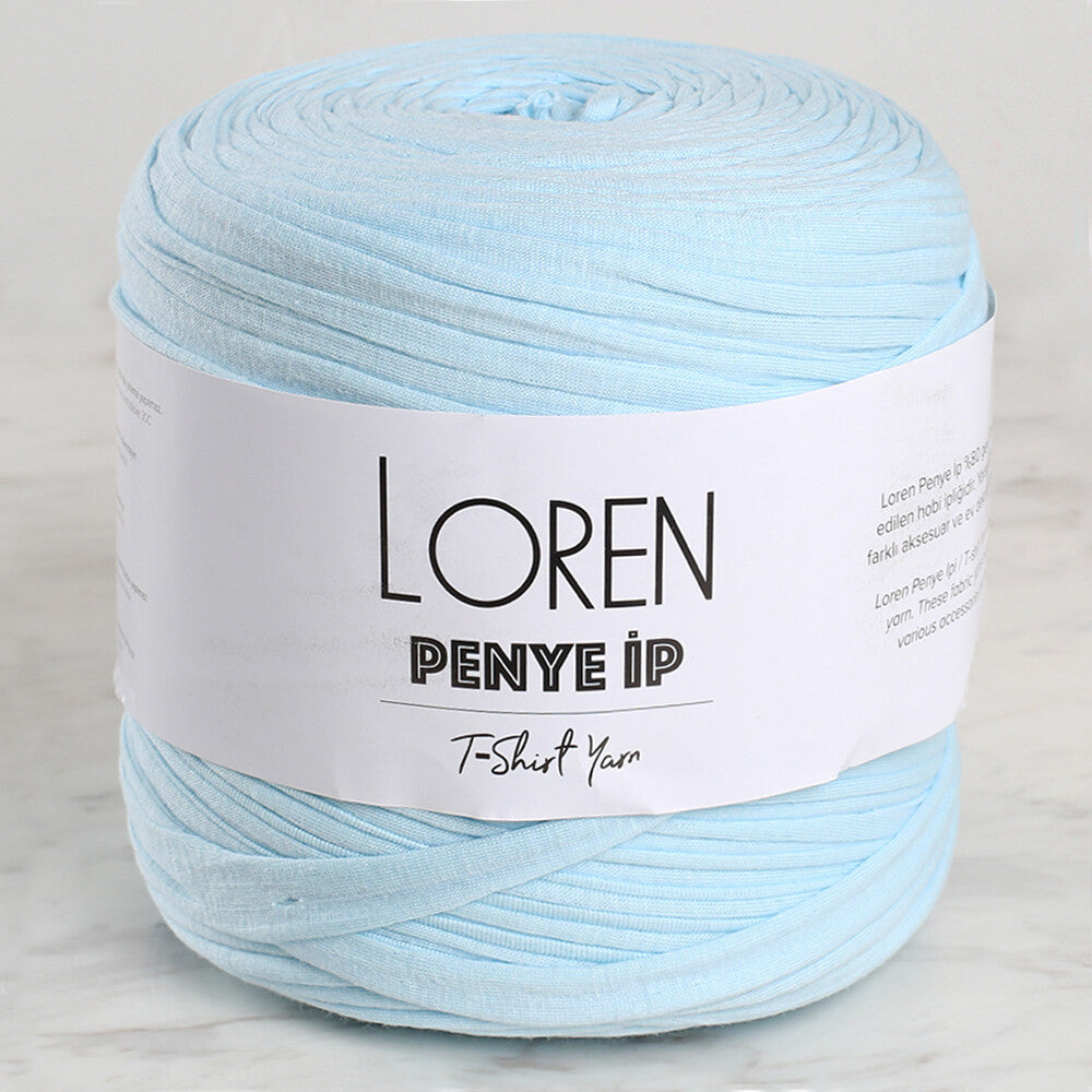 Loren T-shirt Yarn, Blue - 16