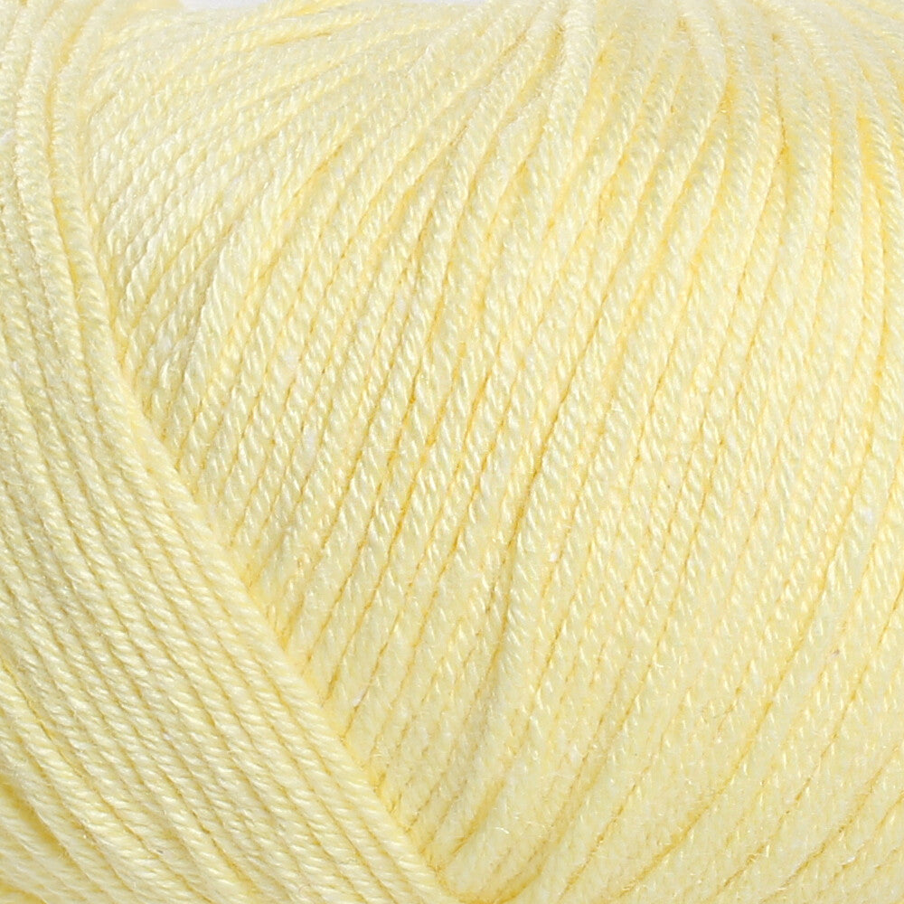 Gazzal Baby Cotton Knitting Yarn, Yellow - 3413