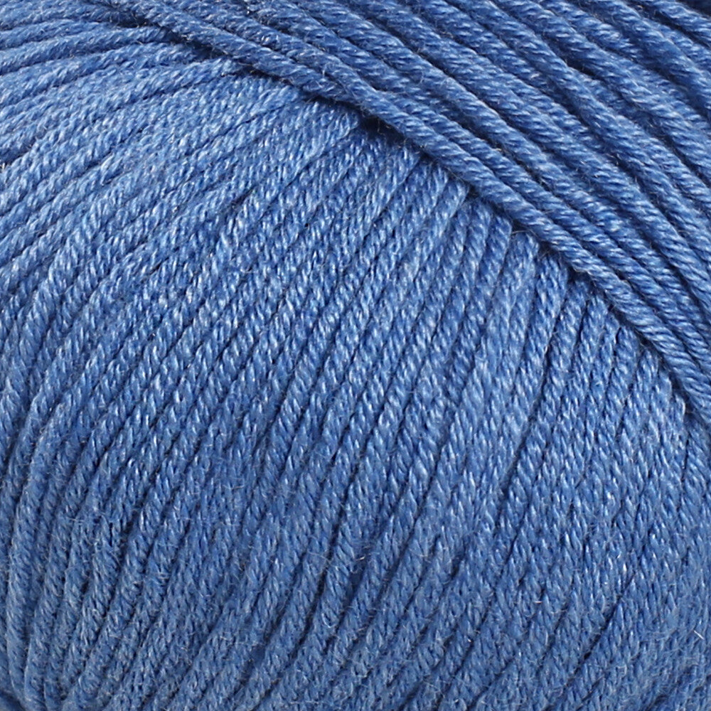 Gazzal Baby Cotton Knitting Yarn, Blue - 3431