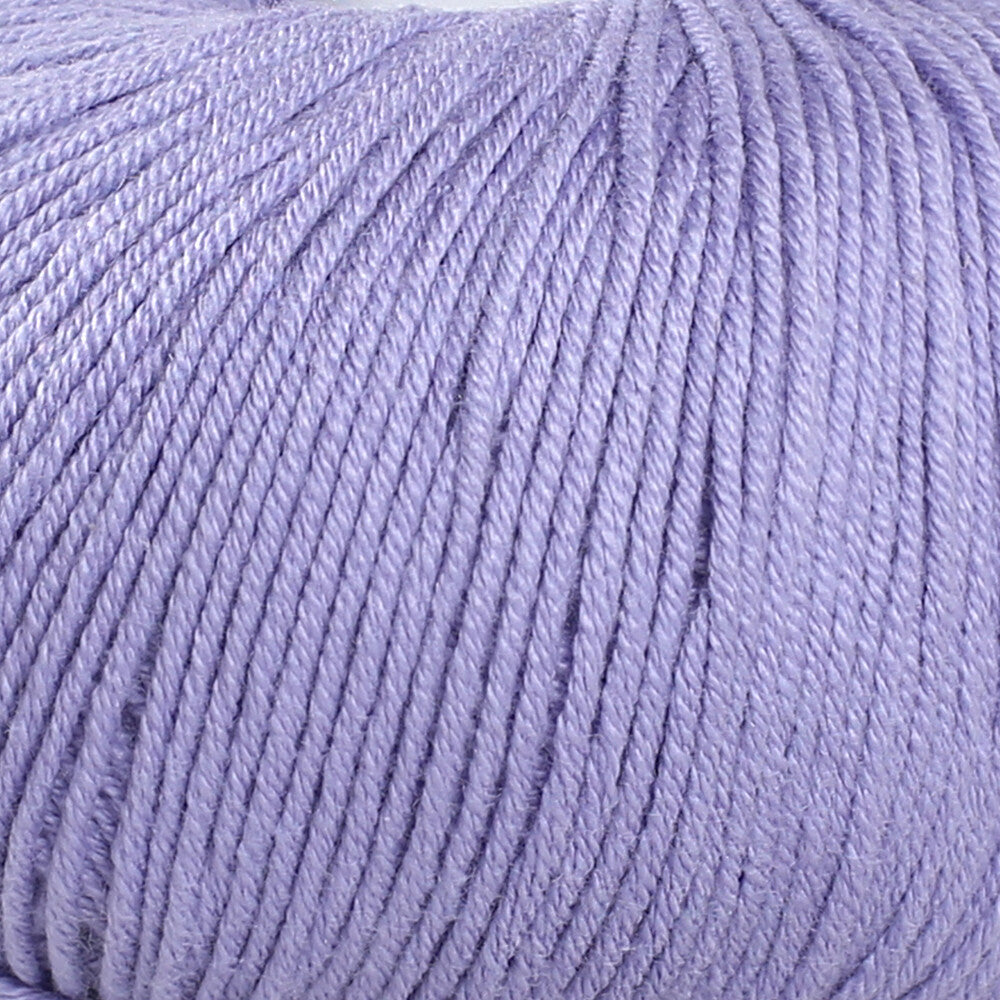 Gazzal Baby Cotton Knitting Yarn, Lilac - 3420