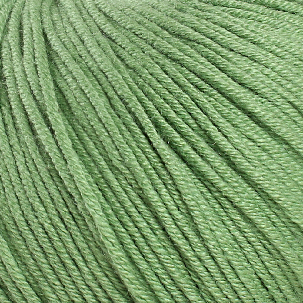 Gazzal Baby Cotton Knitting Yarn, Green - 3448