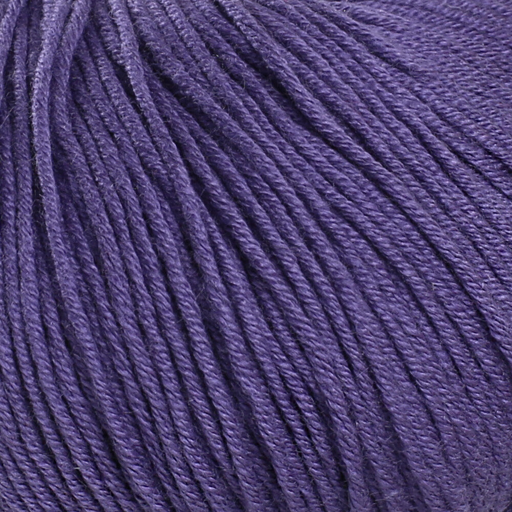 Gazzal Baby Cotton Knitting Yarn, Purple - 3440