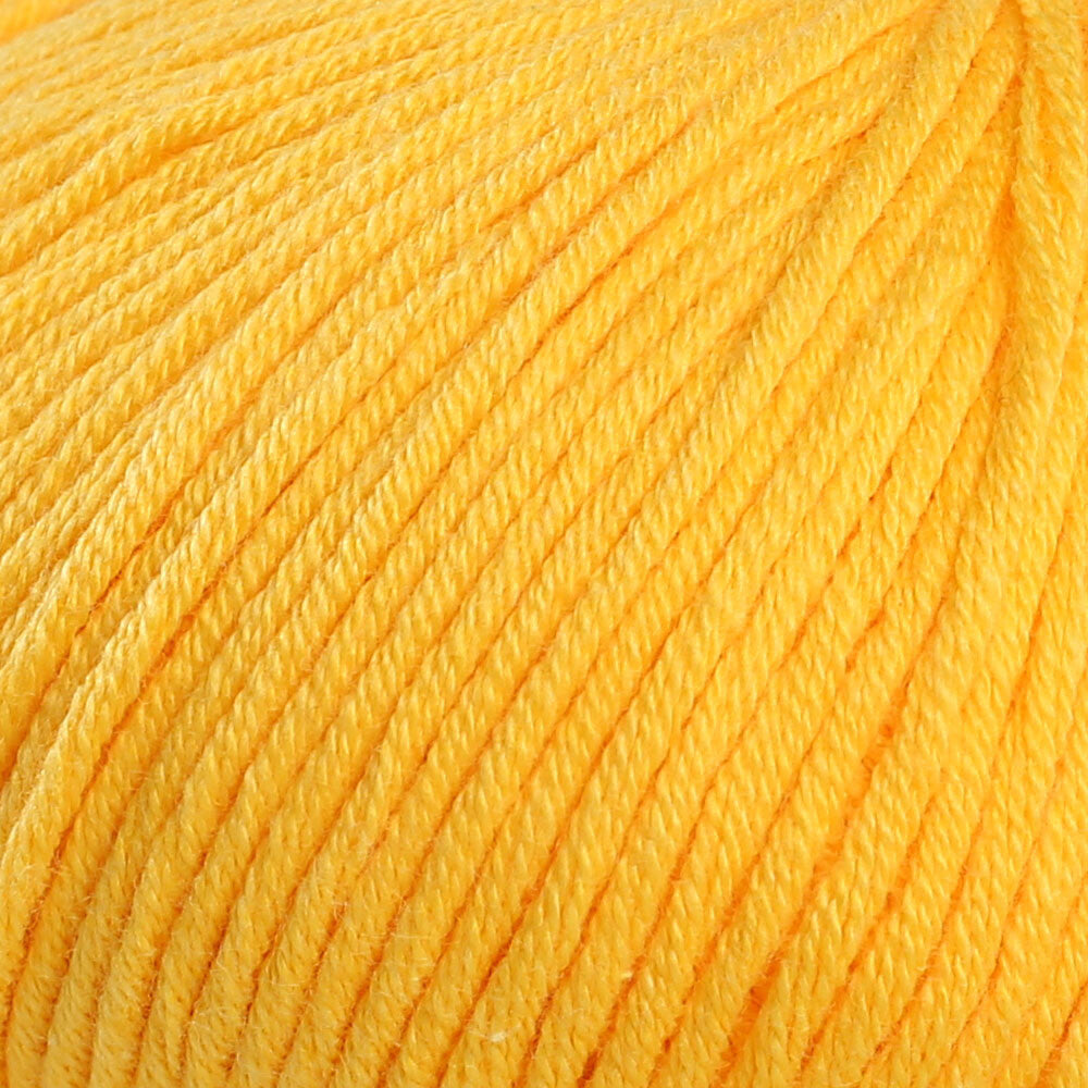 Gazzal Baby Cotton XL Baby Yarn, Mustard Yellow - 3417XL
