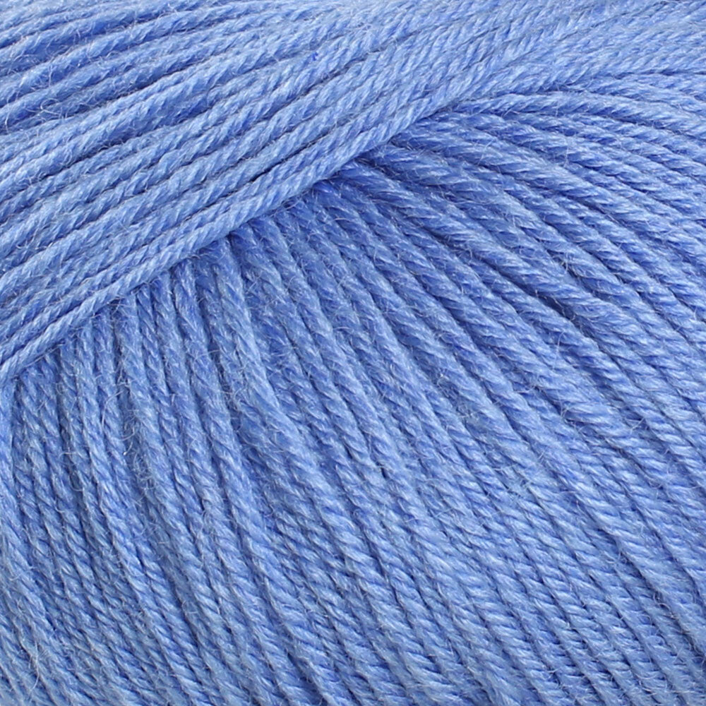 Gazzal Baby Wool Knitting Yarn, Blue - 813
