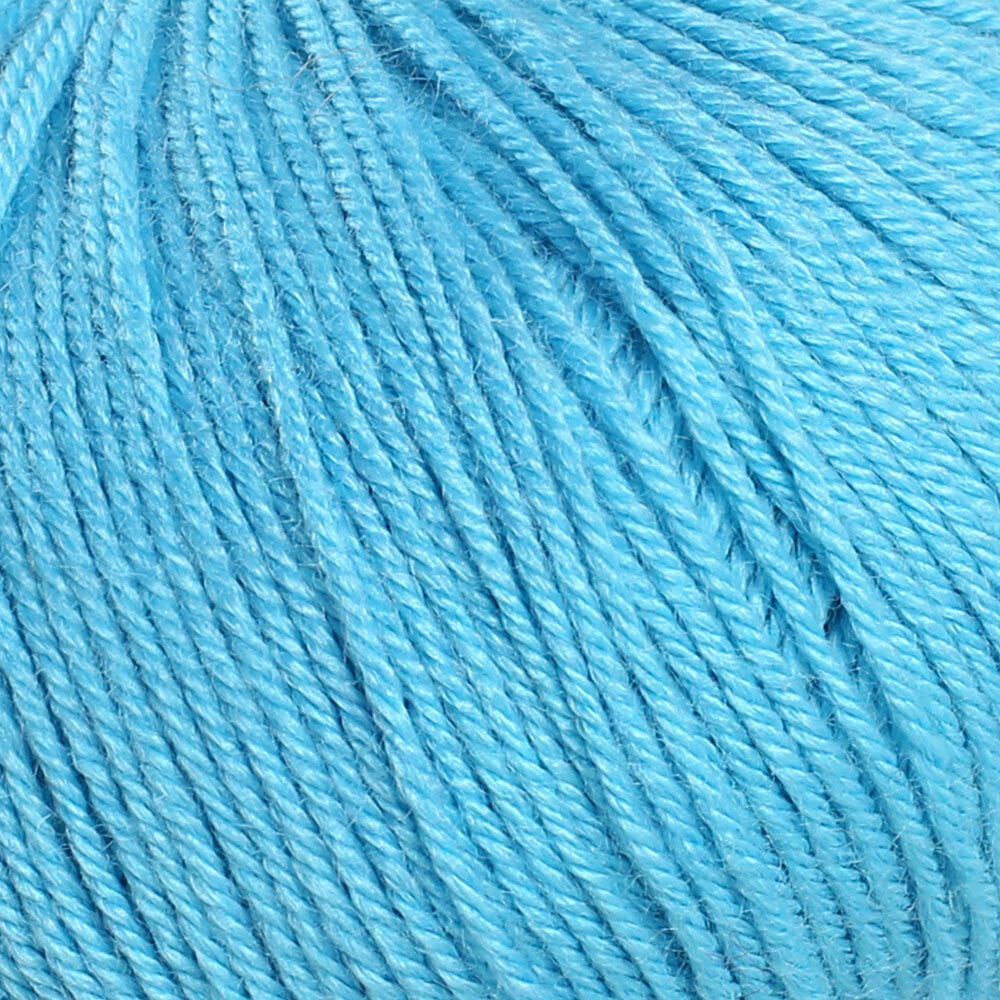 Gazzal Baby Wool Knitting Yarn, Blue - 820