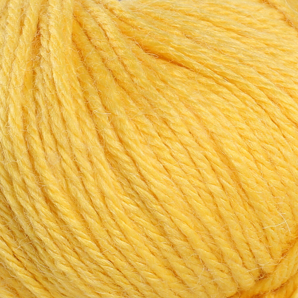 Gazzal Baby Wool XL Baby Yarn, Yellow - 812XL