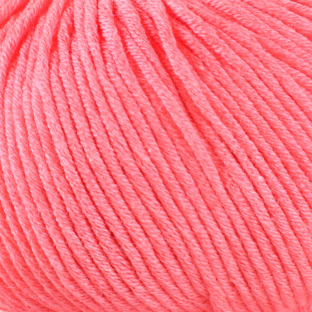 Gazzal Baby Cotton XL Knitting Yarn, Pinkish Orange - 3460XL