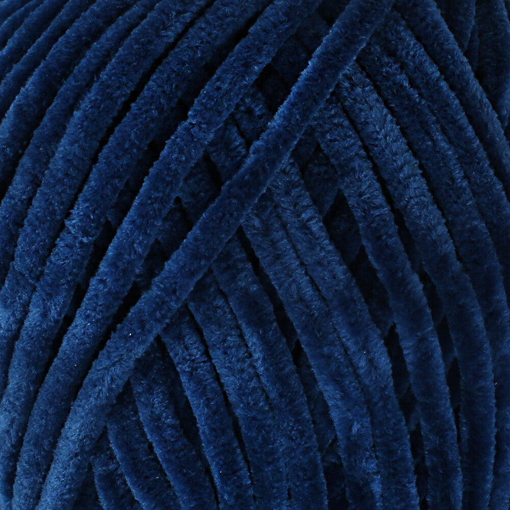 La Mia Mellow Chenille Yarn, Petrol Blue - 918