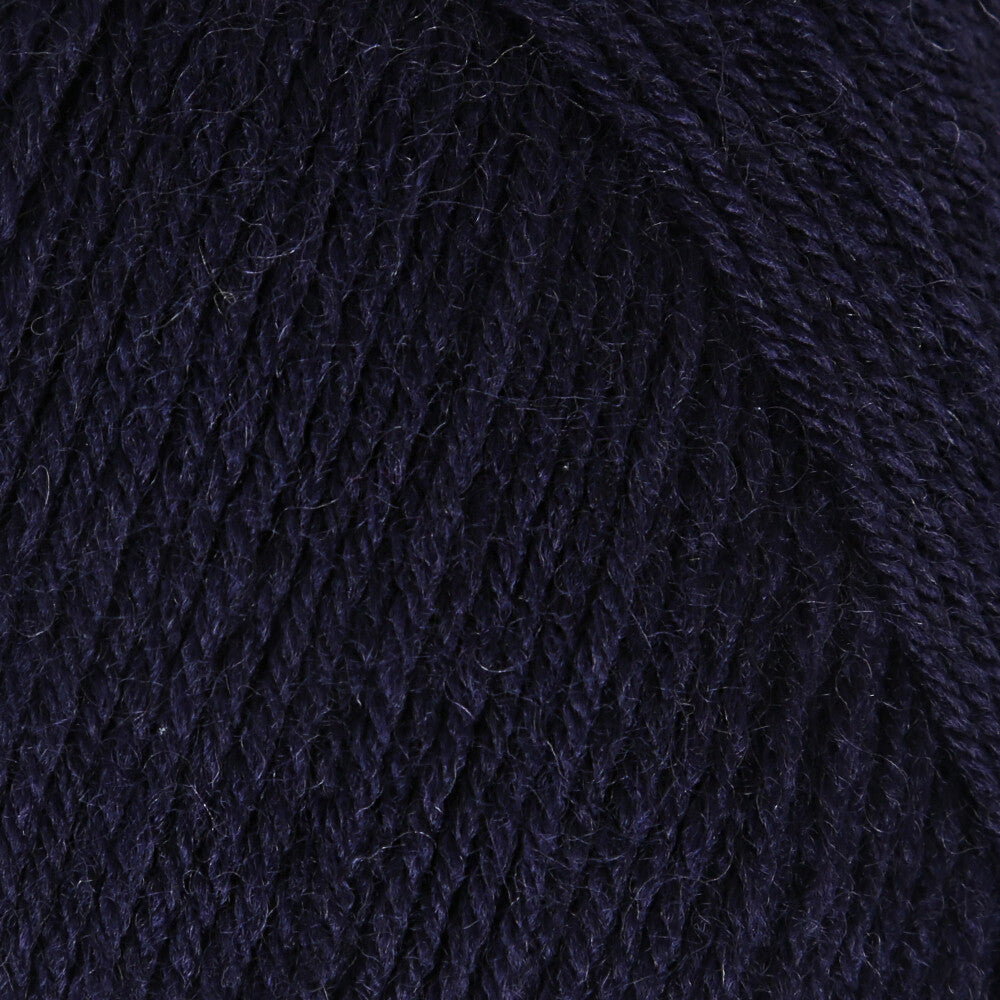 Madame Tricote Paris Merino Gold Knitting Yarn, Navy Blue - 019