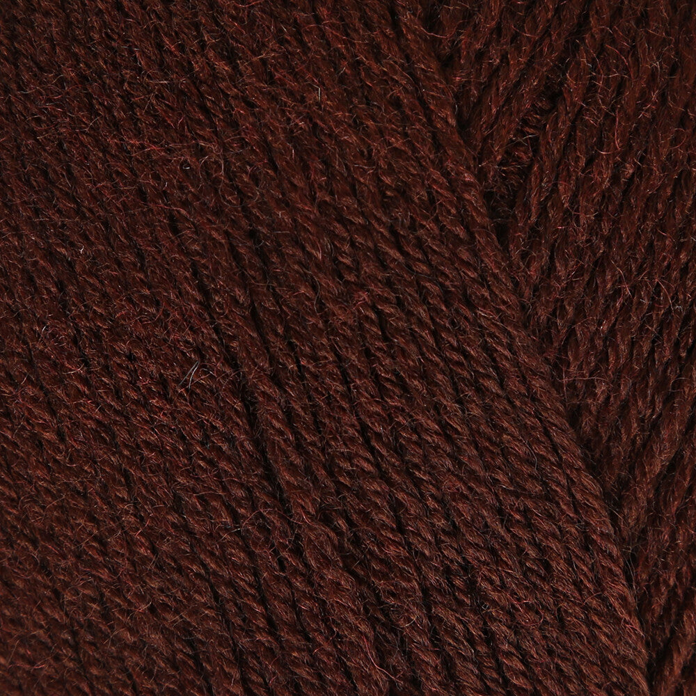 Madame Tricote Paris Merino Gold Knitting Yarn, Dark Brown - 083