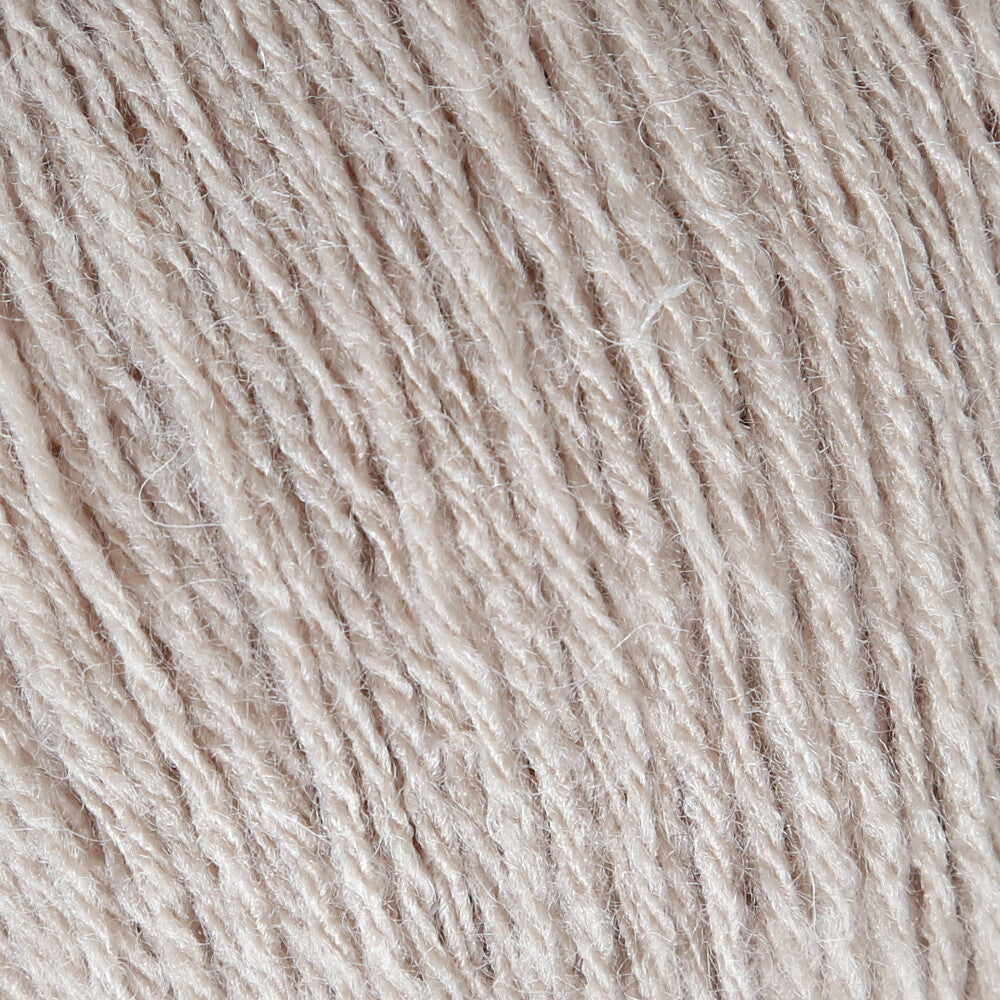 Madame Tricote Paris Angora Knitting Yarn, Beige -130