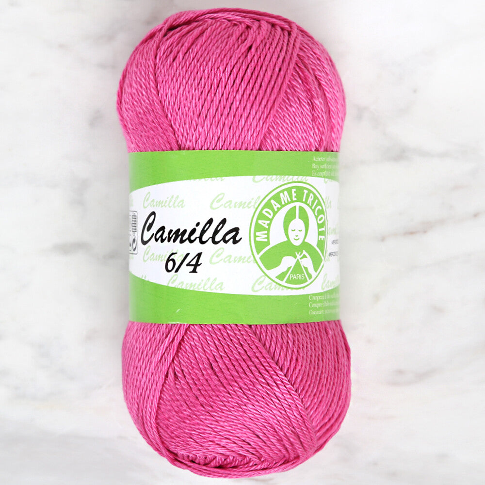 Madame Tricote Paris Camilla 50gr Knitting Yarn, Pink - 5054