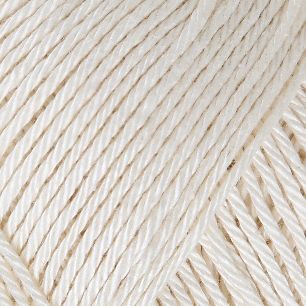 Madame Tricote Paris Camilla 50gr Knitting Yarn, White - 5306