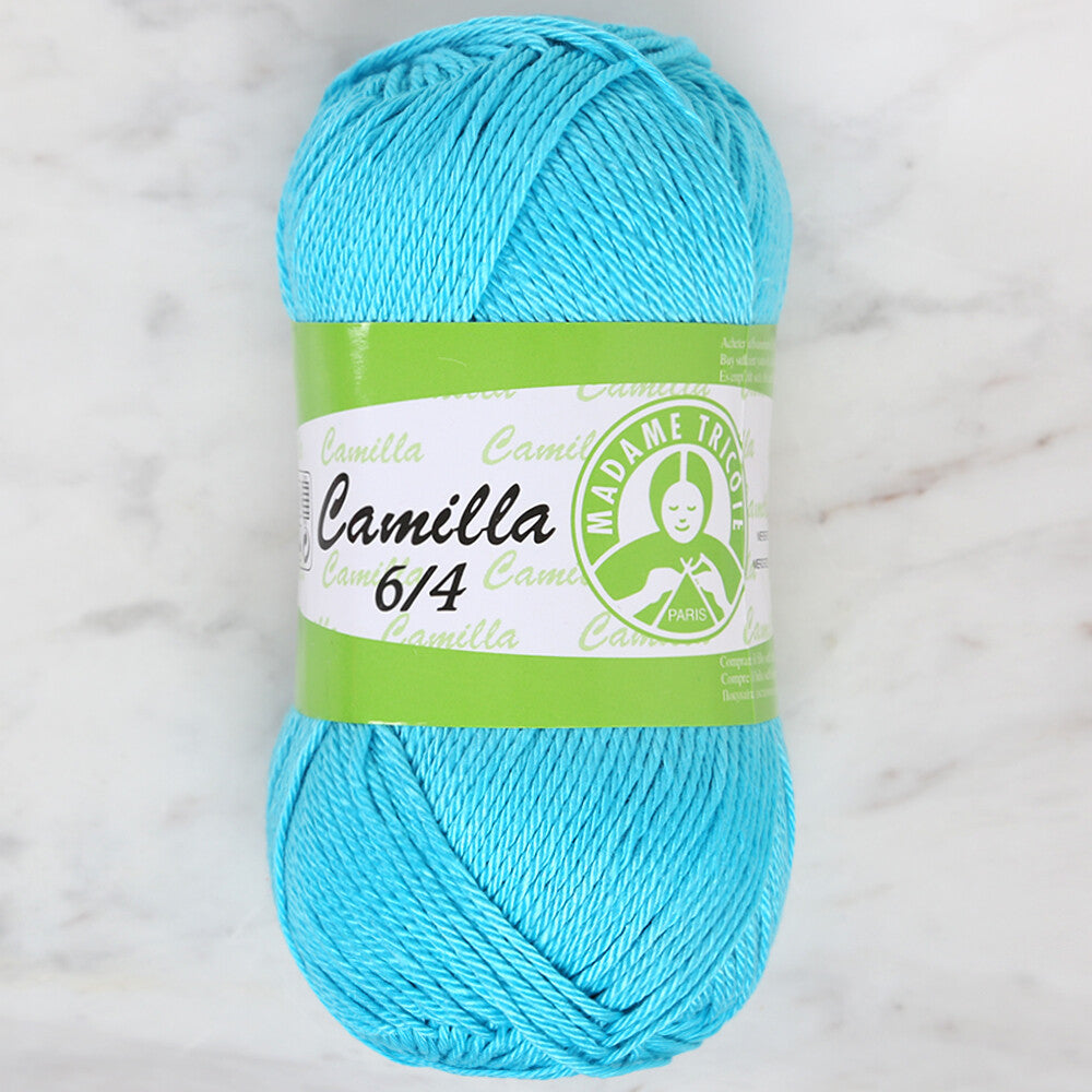 Madame Tricote Paris Camilla 50gr Knitting Yarn, Turquoise - 5308