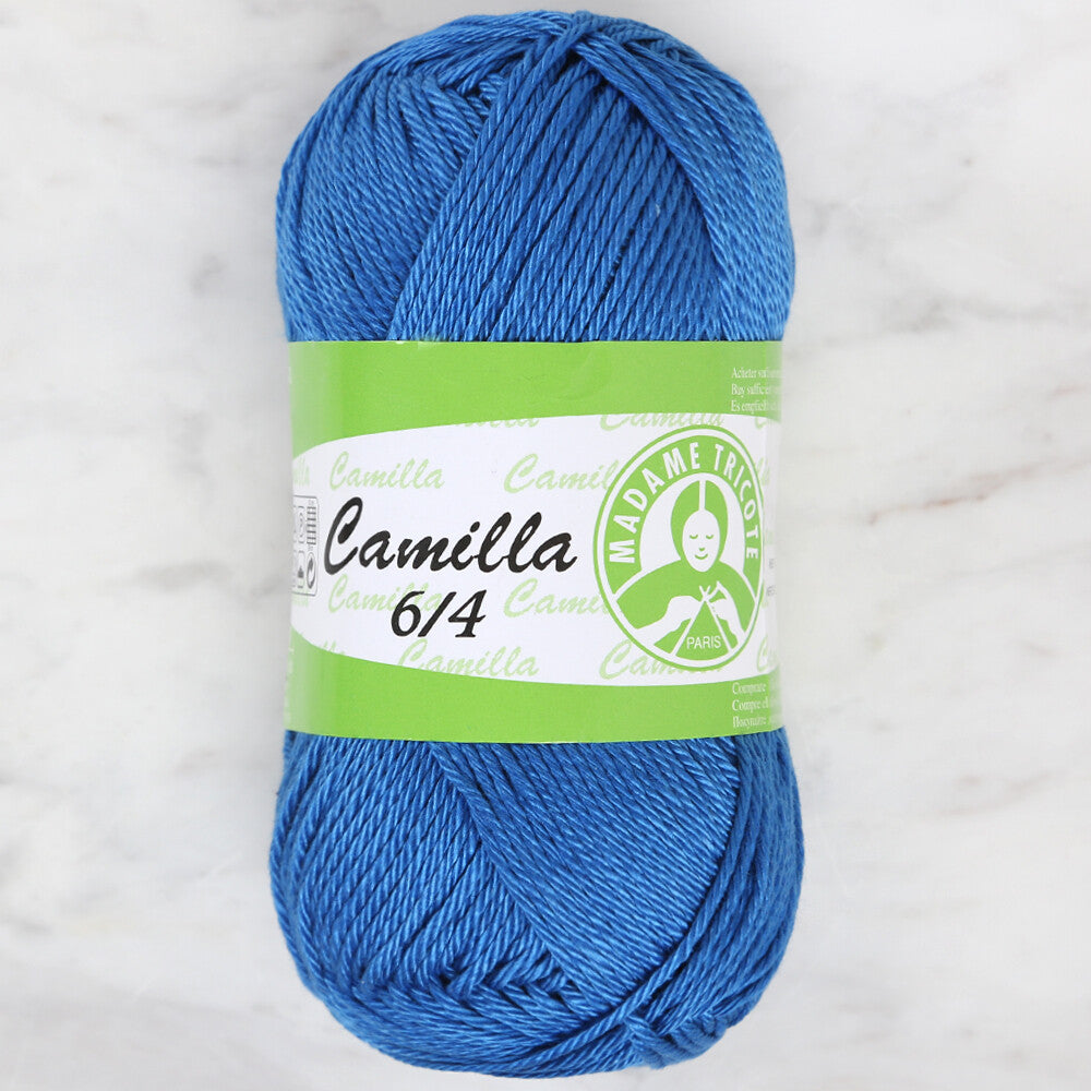 Madame Tricote Paris Camilla 50gr Knitting Yarn, Blue - 5317