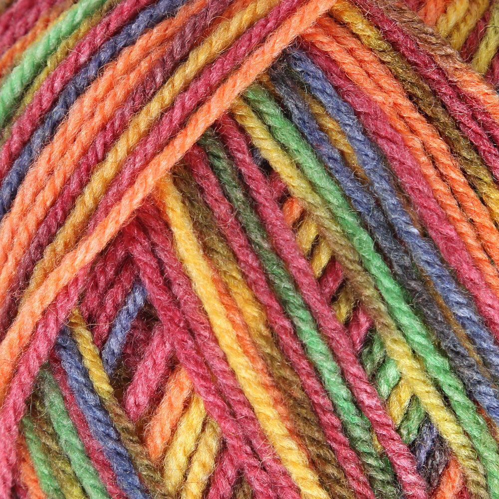 YarnArt Crazy Color Knitting Yarn, Variegated - 148