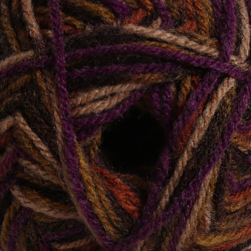 YarnArt Crazy Color Knitting Yarn, Variegated - 155
