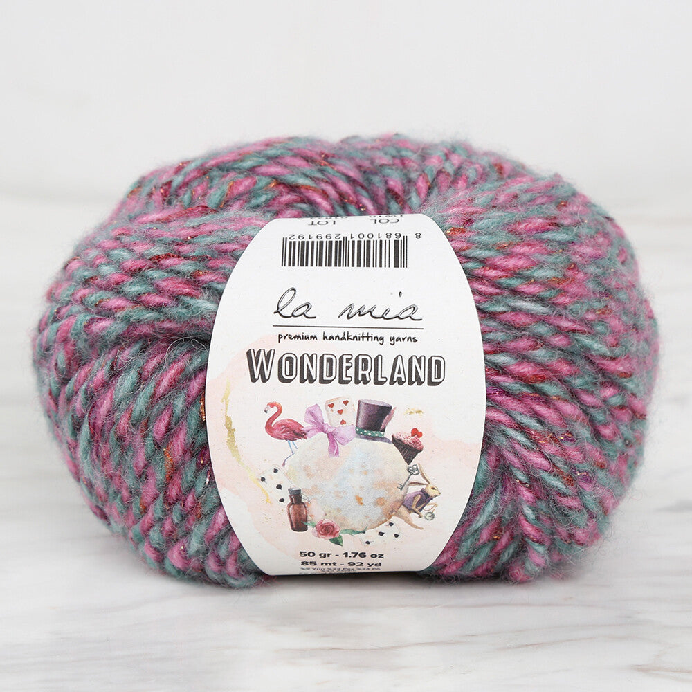 La Mia Wonderland Knitting Yarn, Variegated - LW10