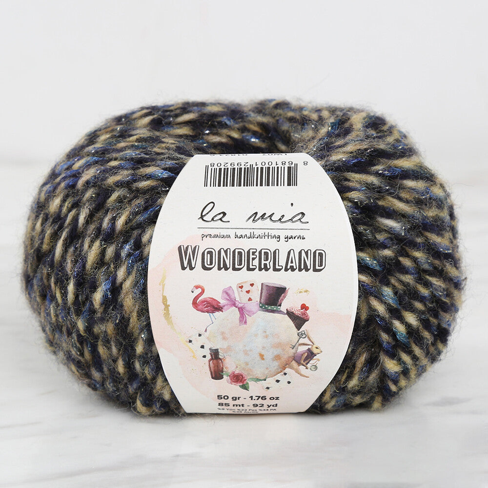 La Mia Wonderland Knitting Yarn, Variegated - LW07