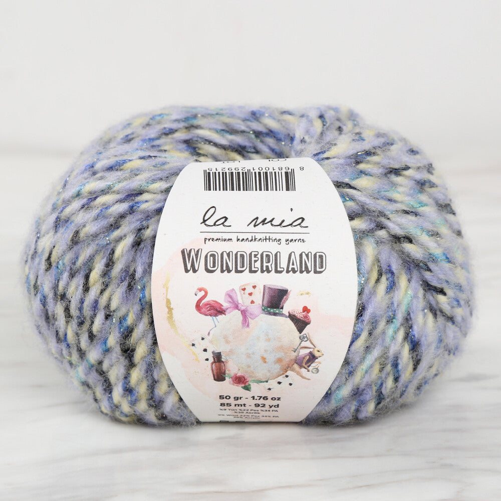 La Mia Wonderland Knitting Yarn, Variegated - LW12