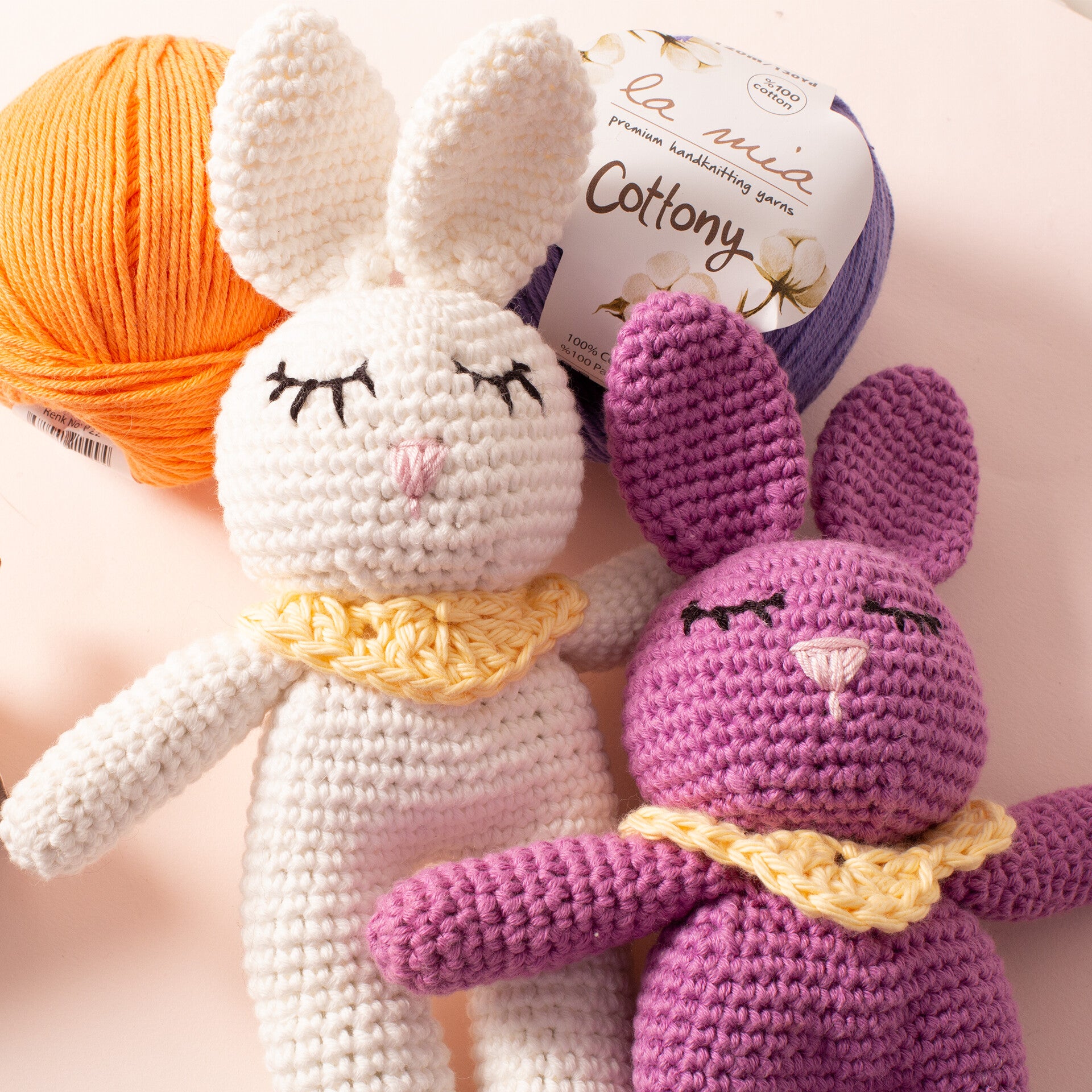 La Mia Cottony Baby Yarn, Purple - L200