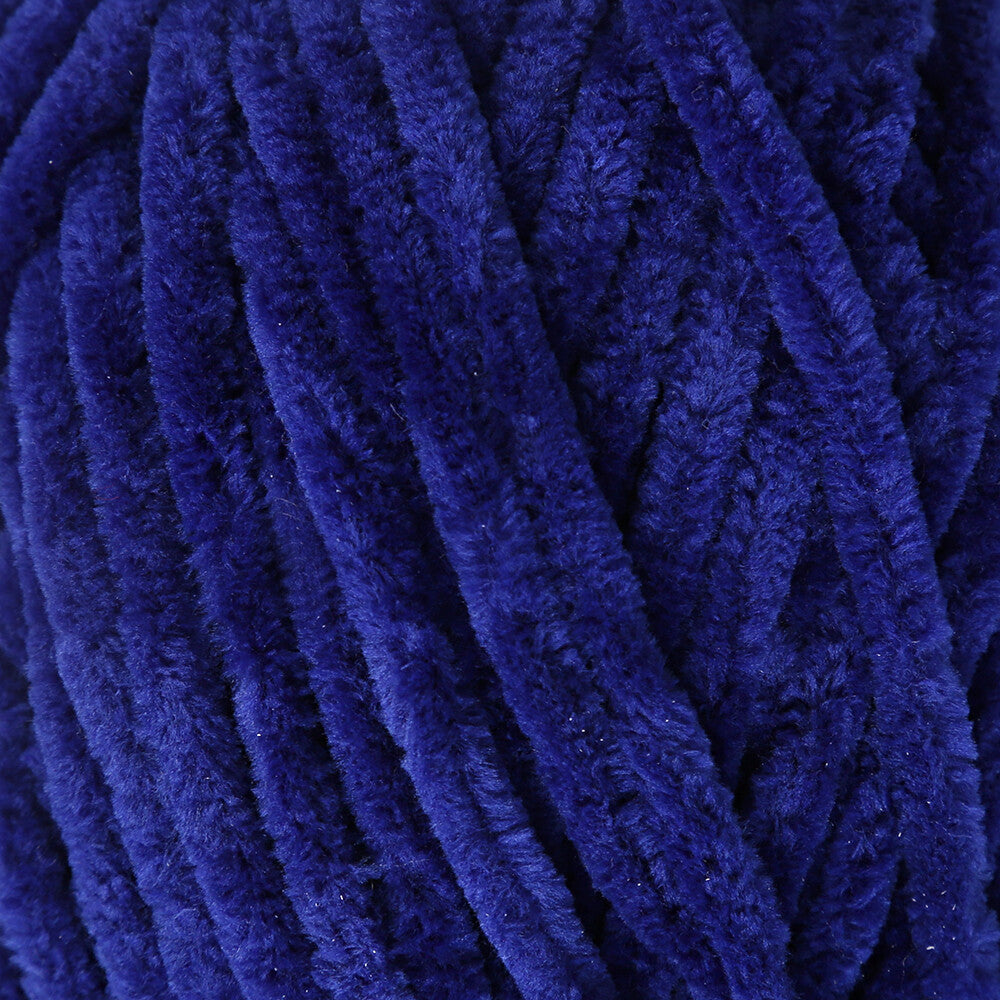 La Mia Mellow Chenille Yarn, Navy Blue - 926