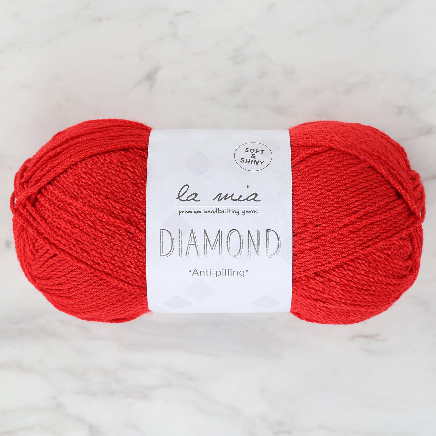 La Mia Diamond Yarn, Red - L004