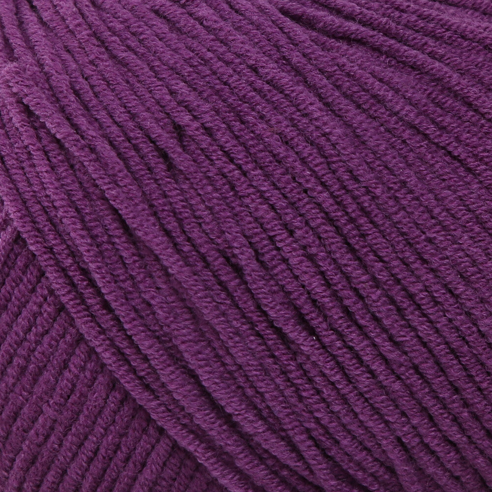 YarnArt Jeans Knitting Yarn, Purple - 50