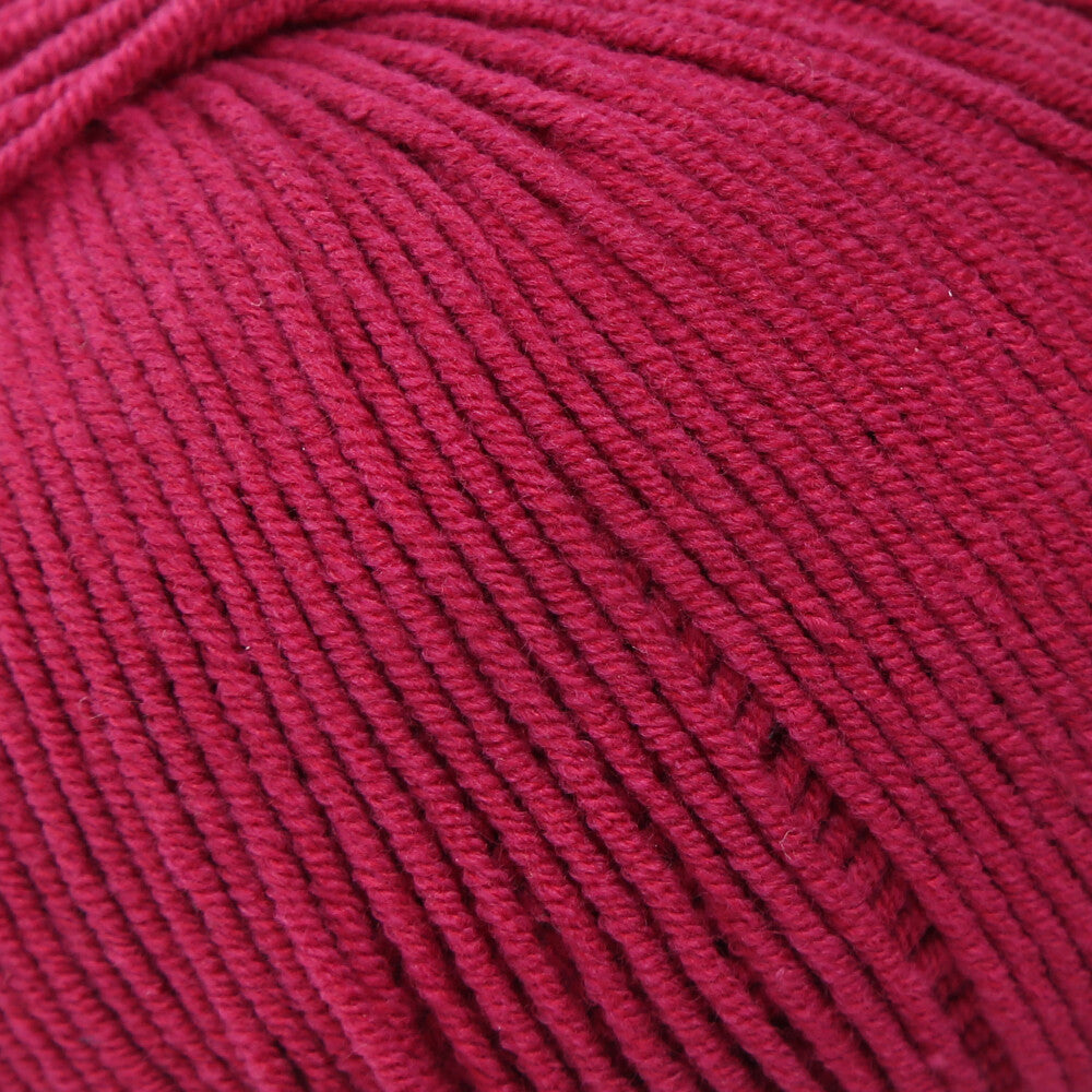 Yarnart Jeans Knitting Yarn, Maroon - 91