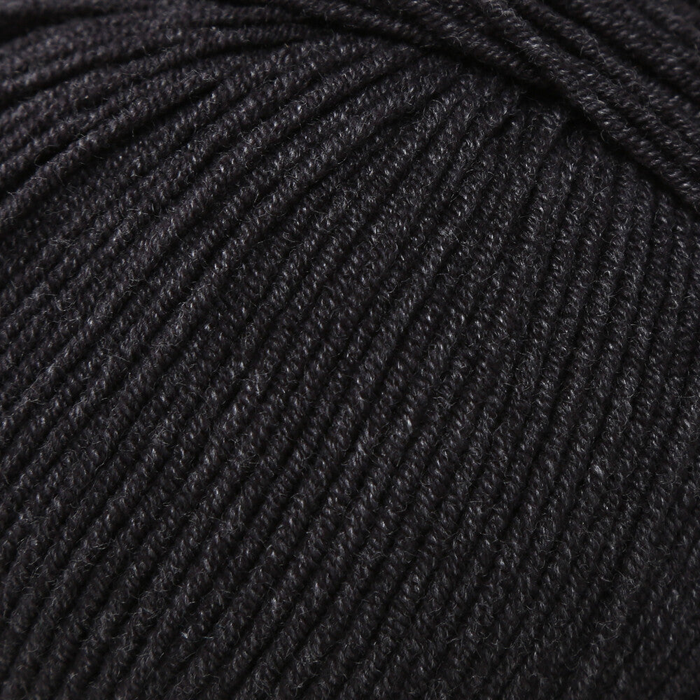 YarnArt Jeans Knitting Yarn, Smoke Grey - 28